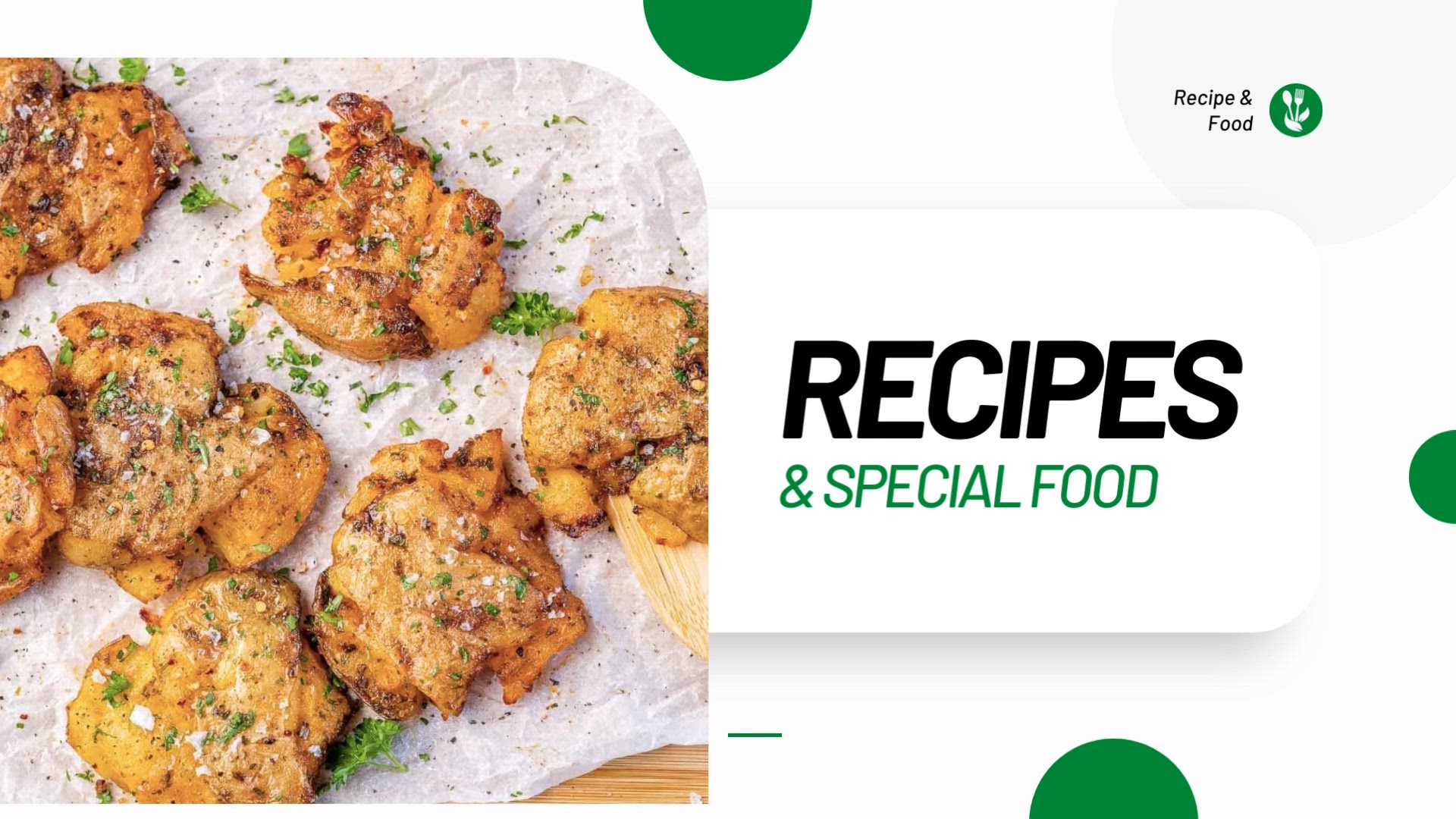 'Video thumbnail for Healthy Crispy Smashed Potatoes Recipes'