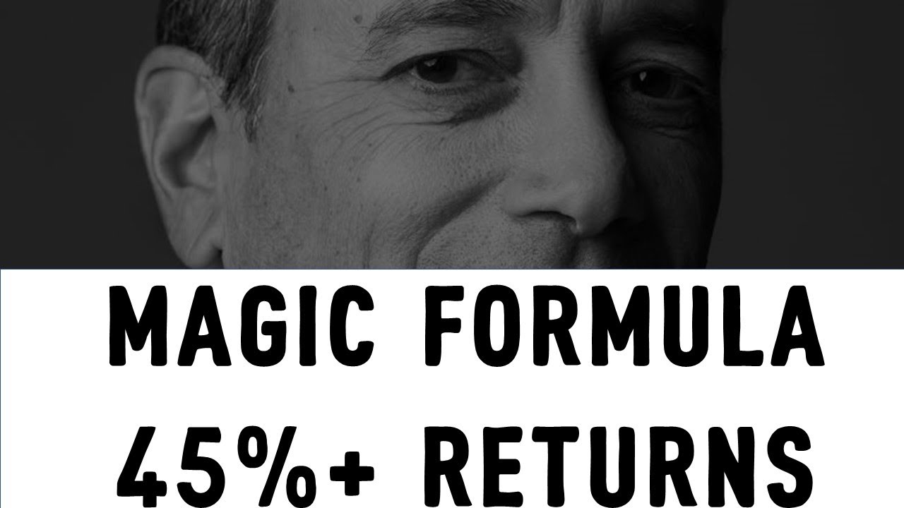 Video thumbnail for Joel Greenblatt's Magic Formula: 45.73% CAGR