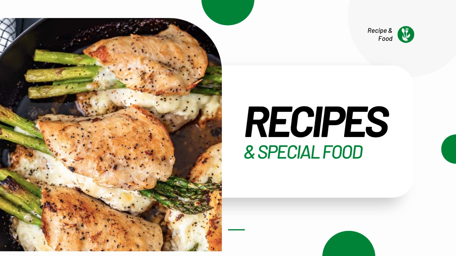 'Video thumbnail for Healthy Asparagus Stuffed Chicken Recipes'
