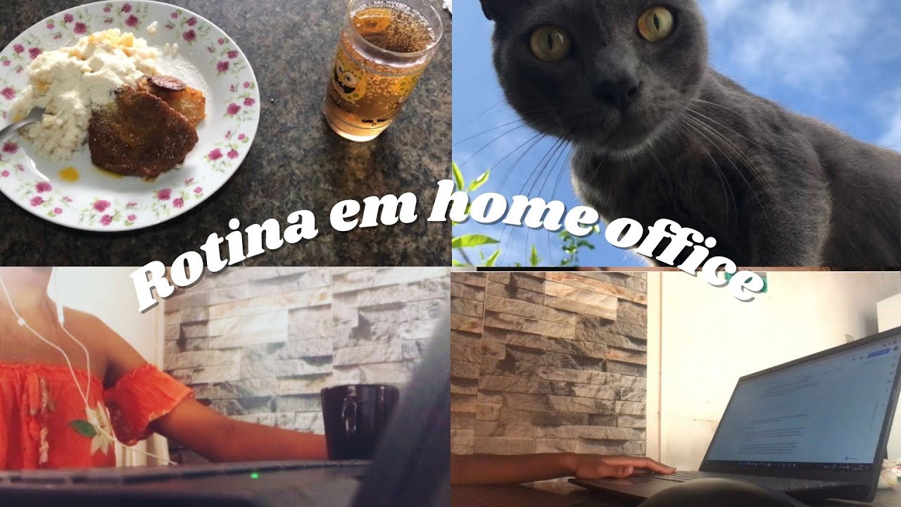 Video thumbnail for Rotina trabalhando em home office