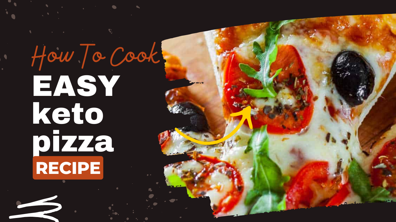 Video thumbnail for keto pizza recipe