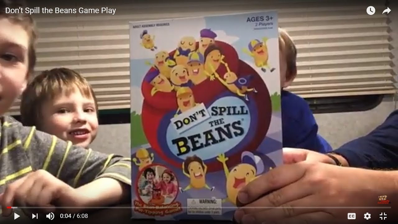  Hasbro Gaming Don't Spill The Beans Game for Kids