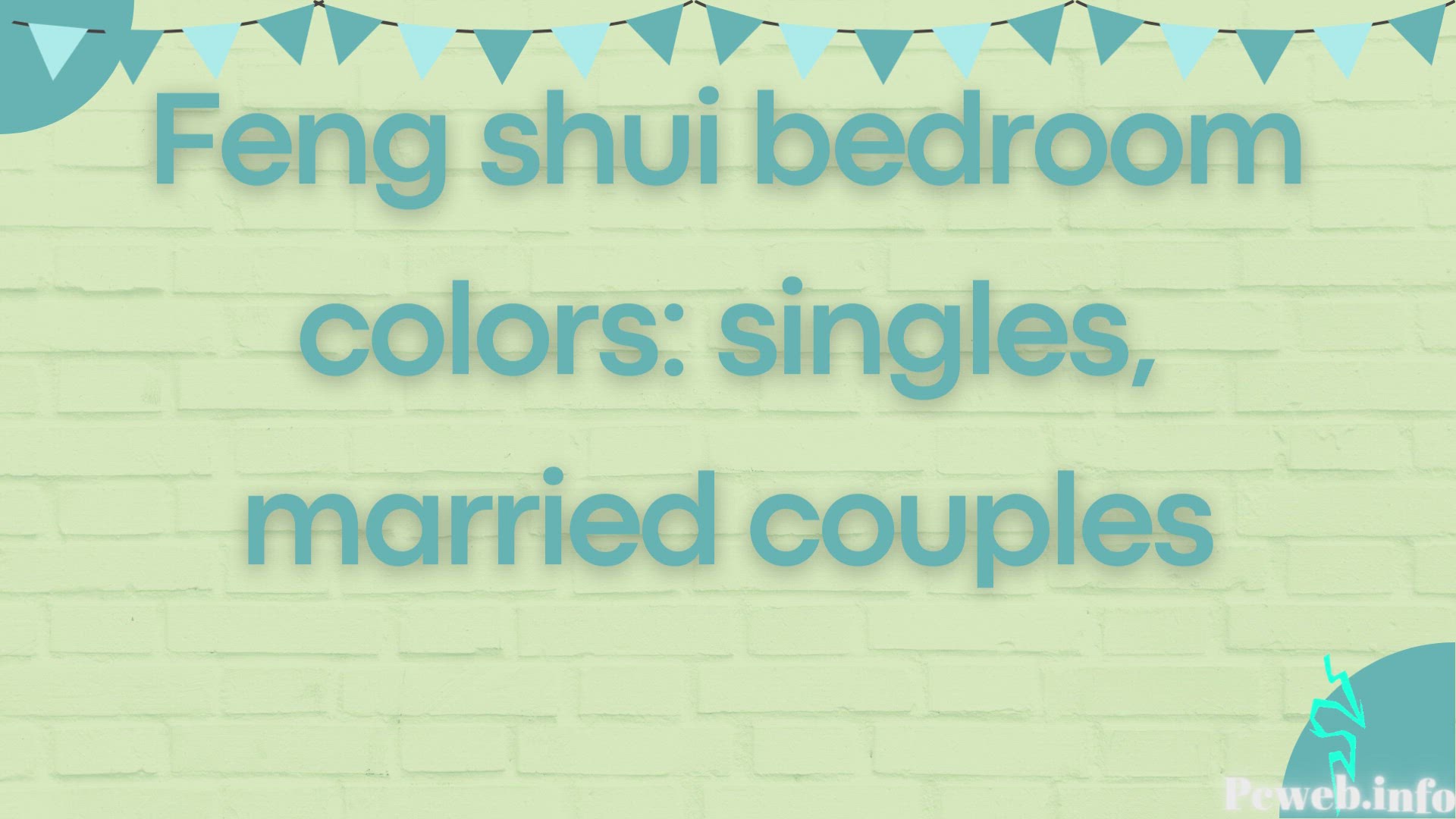 Video thumbnail for Feng shui bedroom colors singles, married couples
