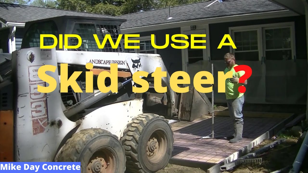 'Video thumbnail for Adding To An Existing Concrete Patio Slab (Forming, Pouring, Finishing)'