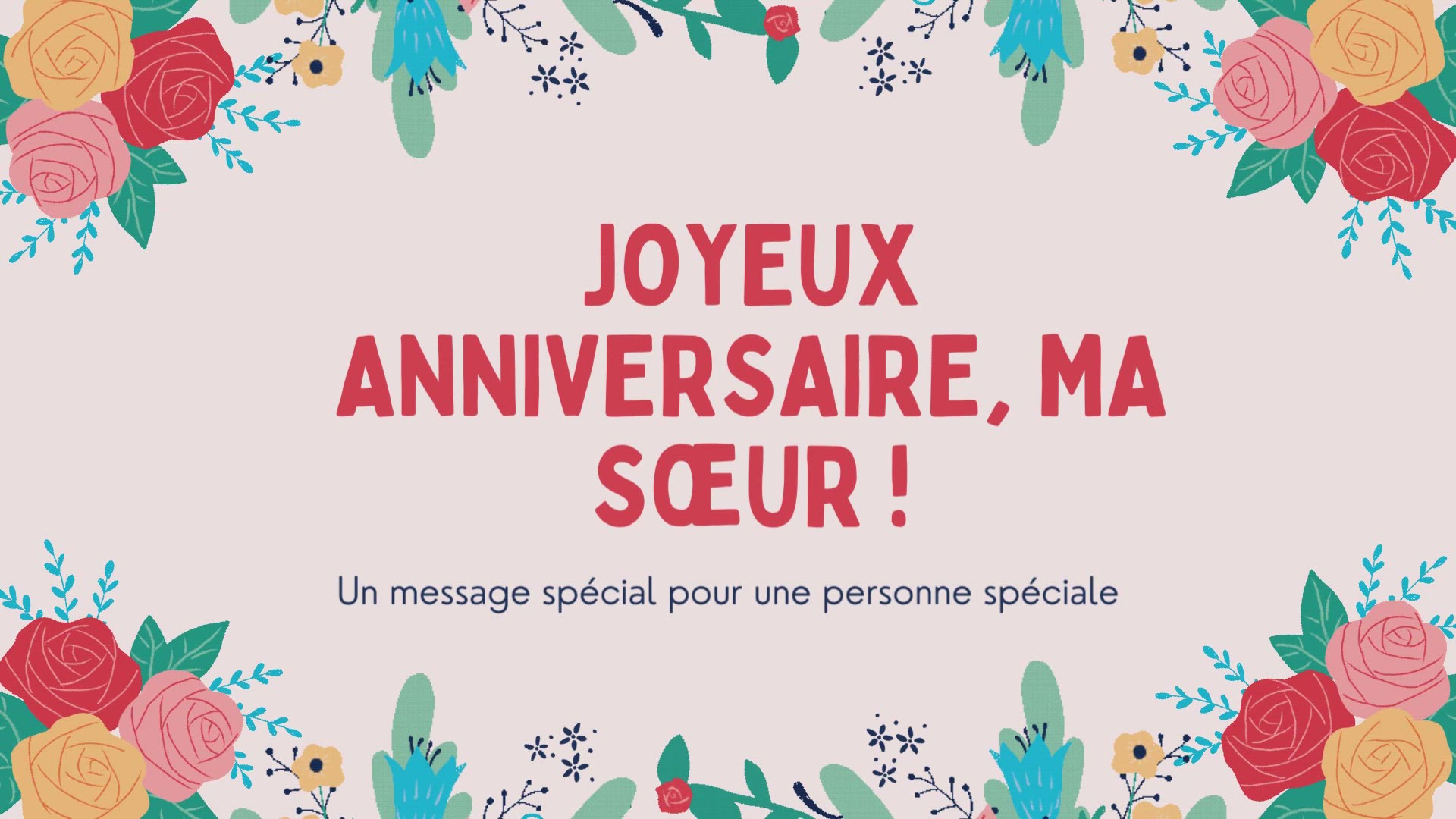 voeux de joyeux anniversaire pour les citations de soeur