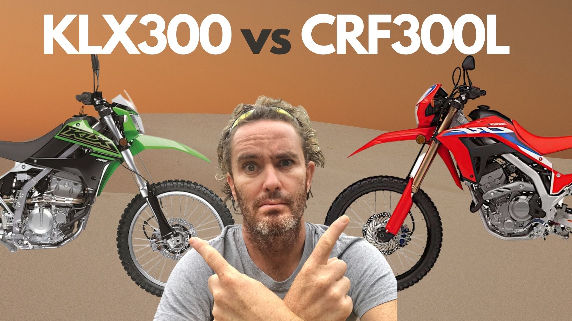 Klx 300 vs crf 300