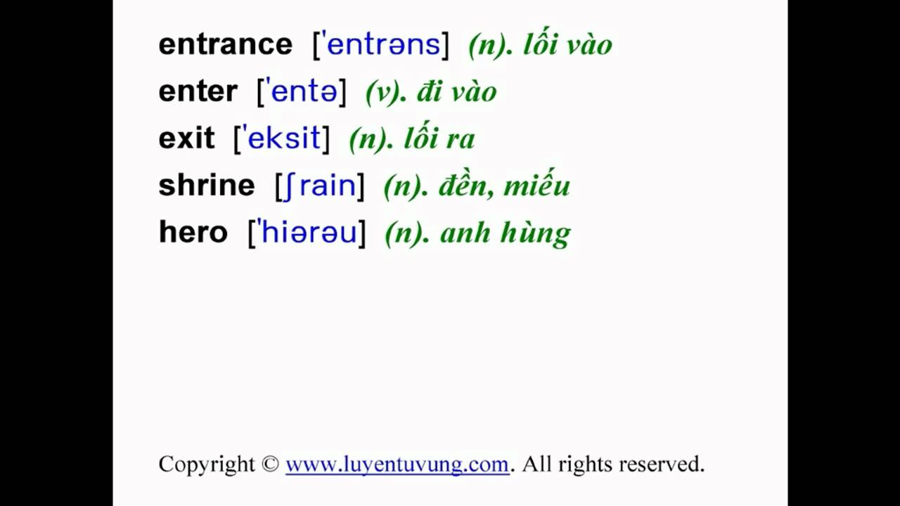 'Video thumbnail for Learn English Vocabulary - Grade 9 - Unit 03 - Lesson 01'