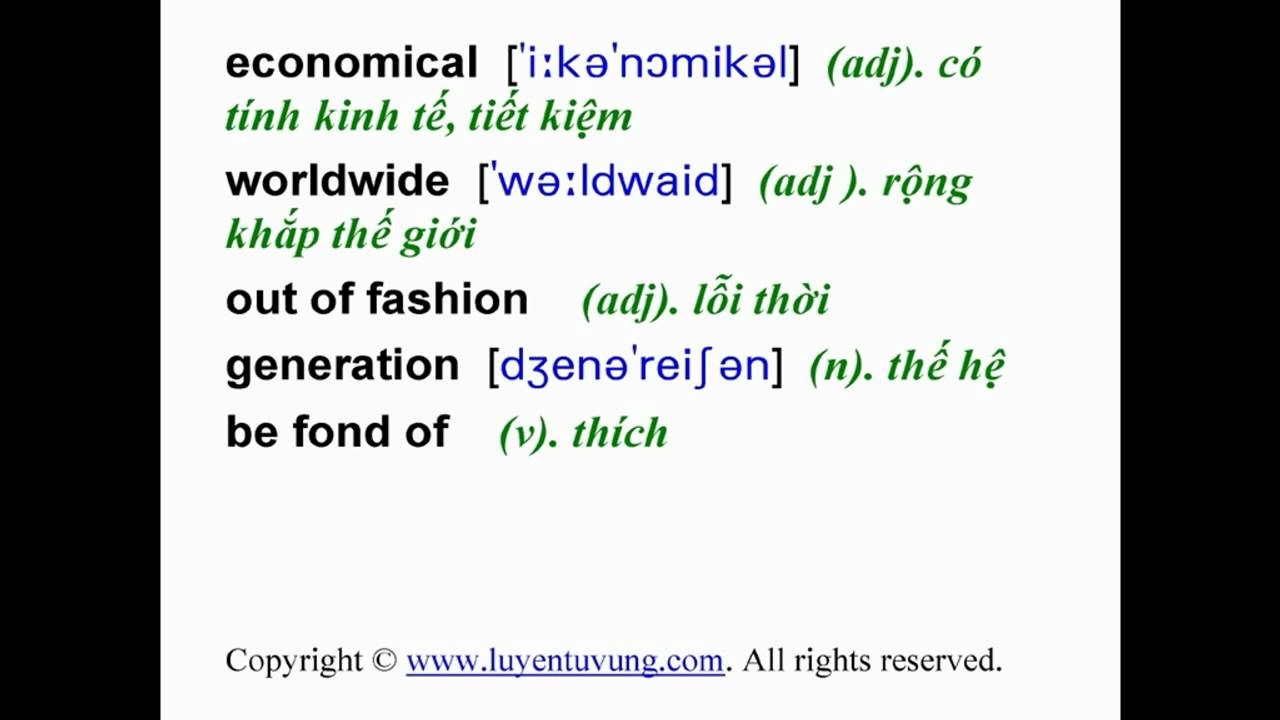 'Video thumbnail for Learn English Vocabulary - Grade 9 - Unit 02 - Lesson 04'