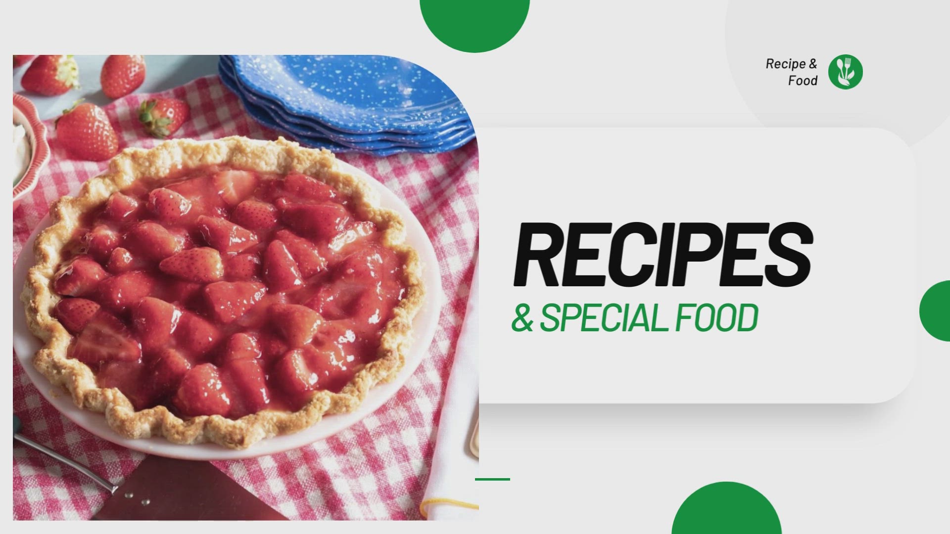 'Video thumbnail for Fresh Strawberry Pie Recipe'
