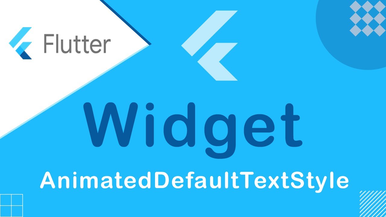Animateddefaulttextstyle flutter widget f humix video