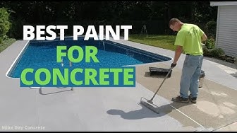 'Video thumbnail for The Best Paint To Use On Concrete (Patios, Decks, & Walkways)'