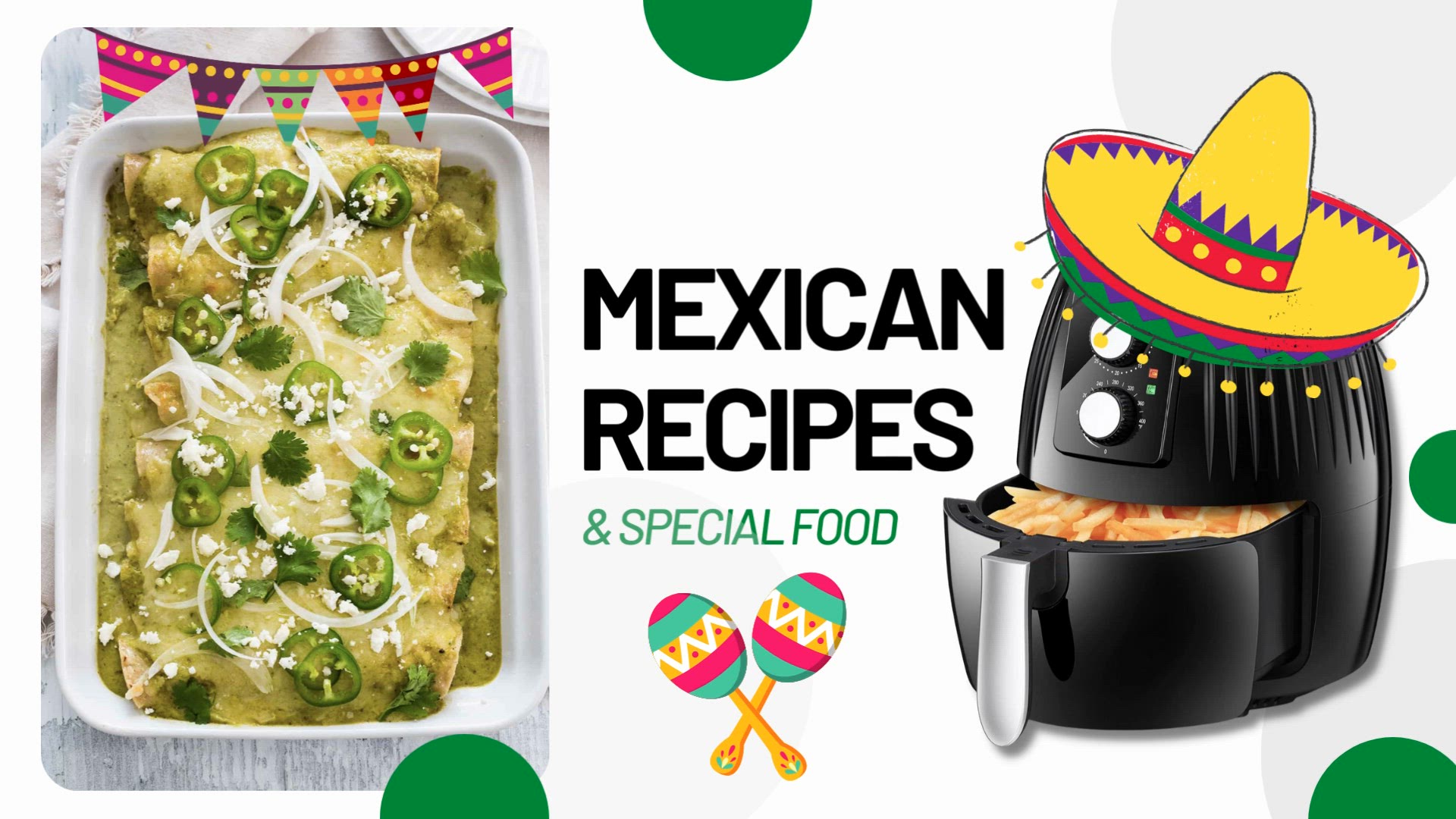 'Video thumbnail for Mexican Recipes - Authentic Enchiladas Verdes'