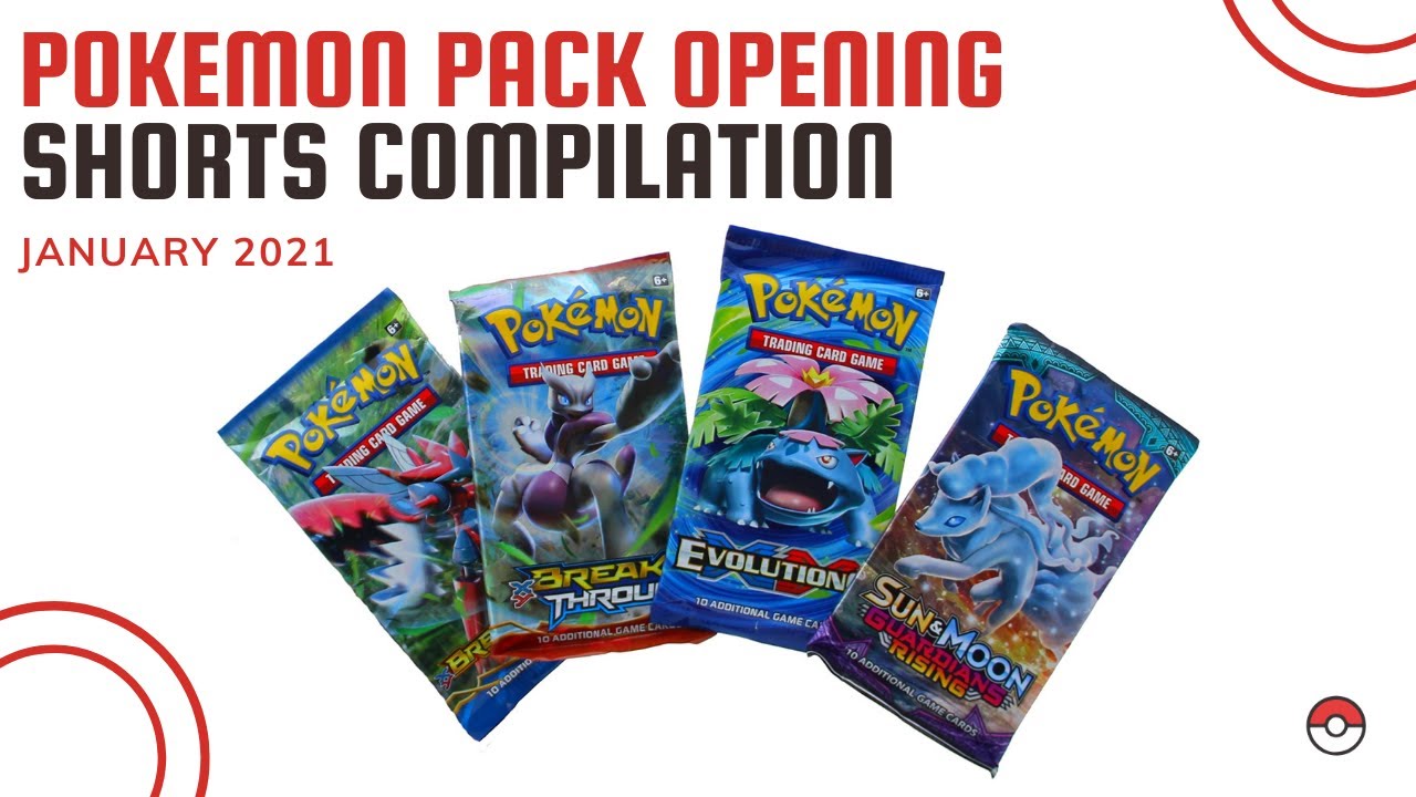 Video thumbnail for Pokemon TCG Pack Opening Shorts Compilation - January 21