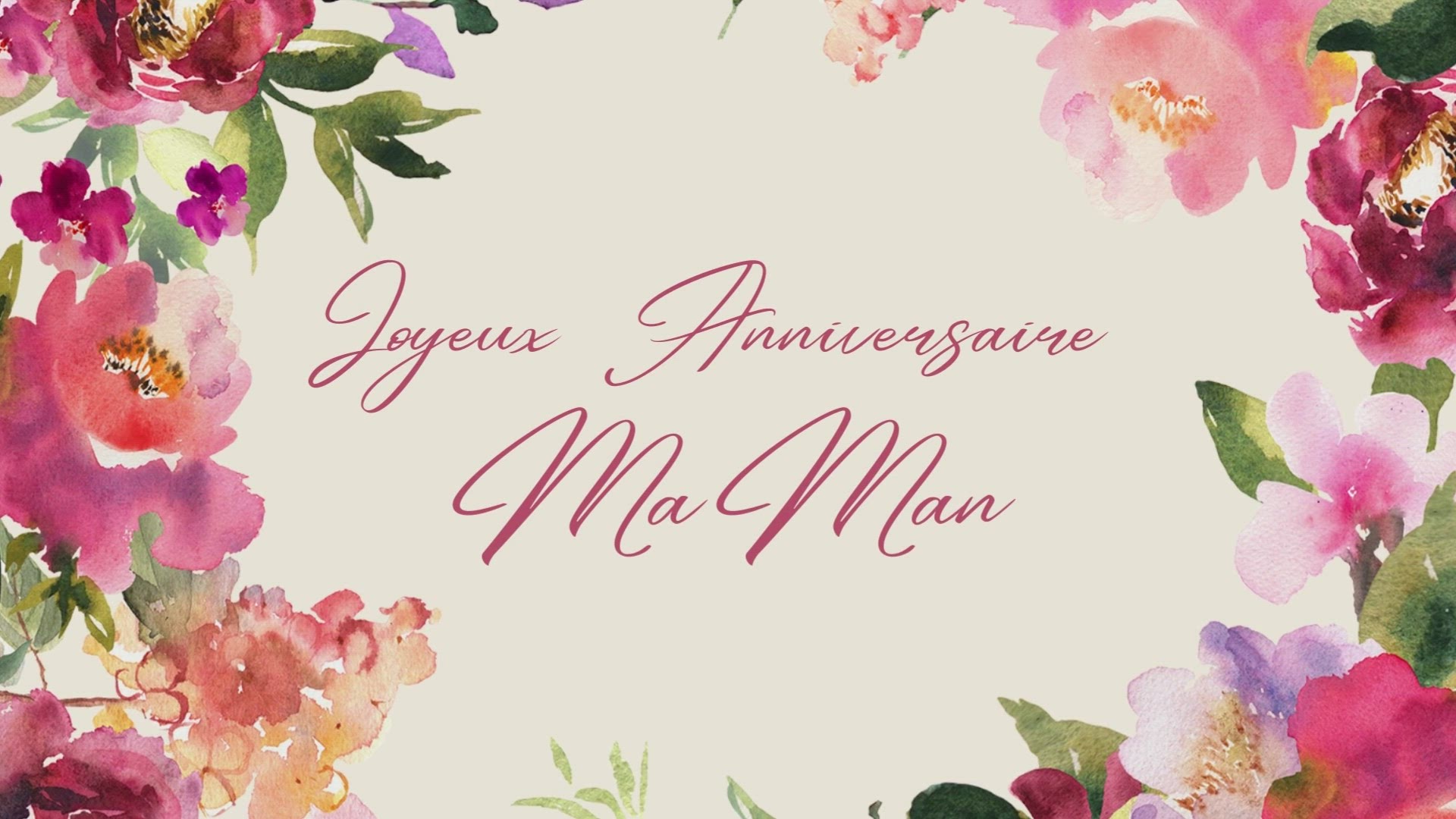 Joyeux Anniversaire Ma Fille Video