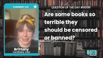 Video thumbnail for Brittany wants a book rating system and parental input on readings, but no bans!