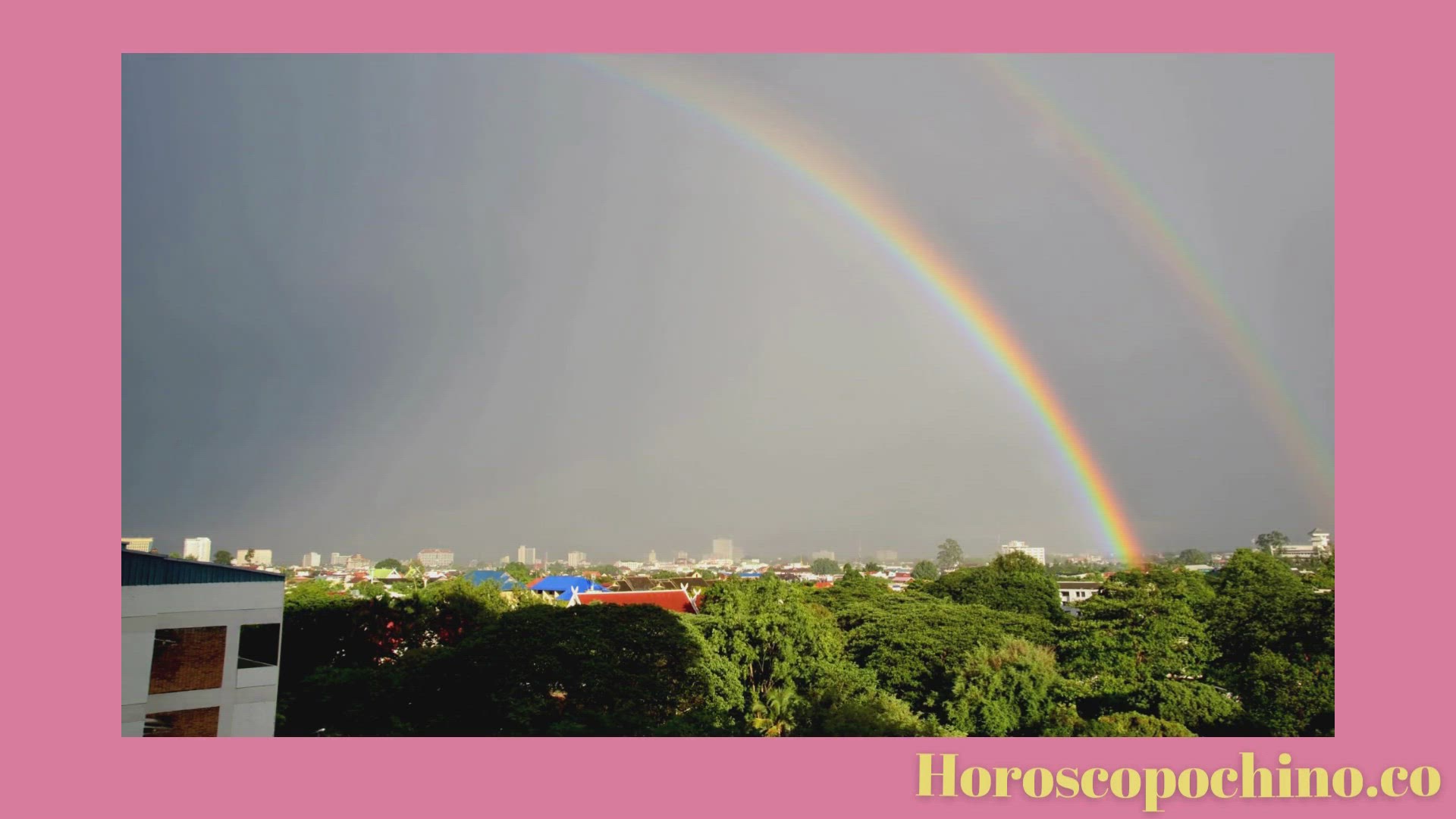 Video thumbnail for Significado del arcoíris doble video