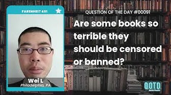 Video thumbnail for Wei doesn't think any books should be banned. Let people's voices be heard!