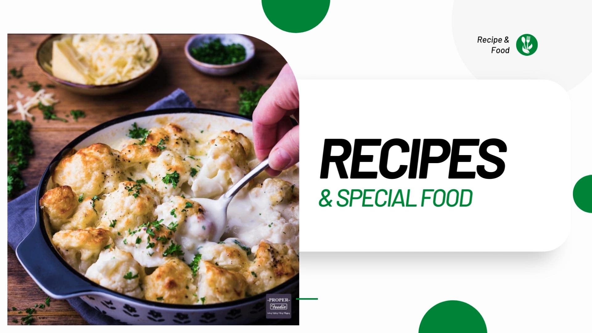 'Video thumbnail for Healthy Easy Cauliflower Cheese Recipes'