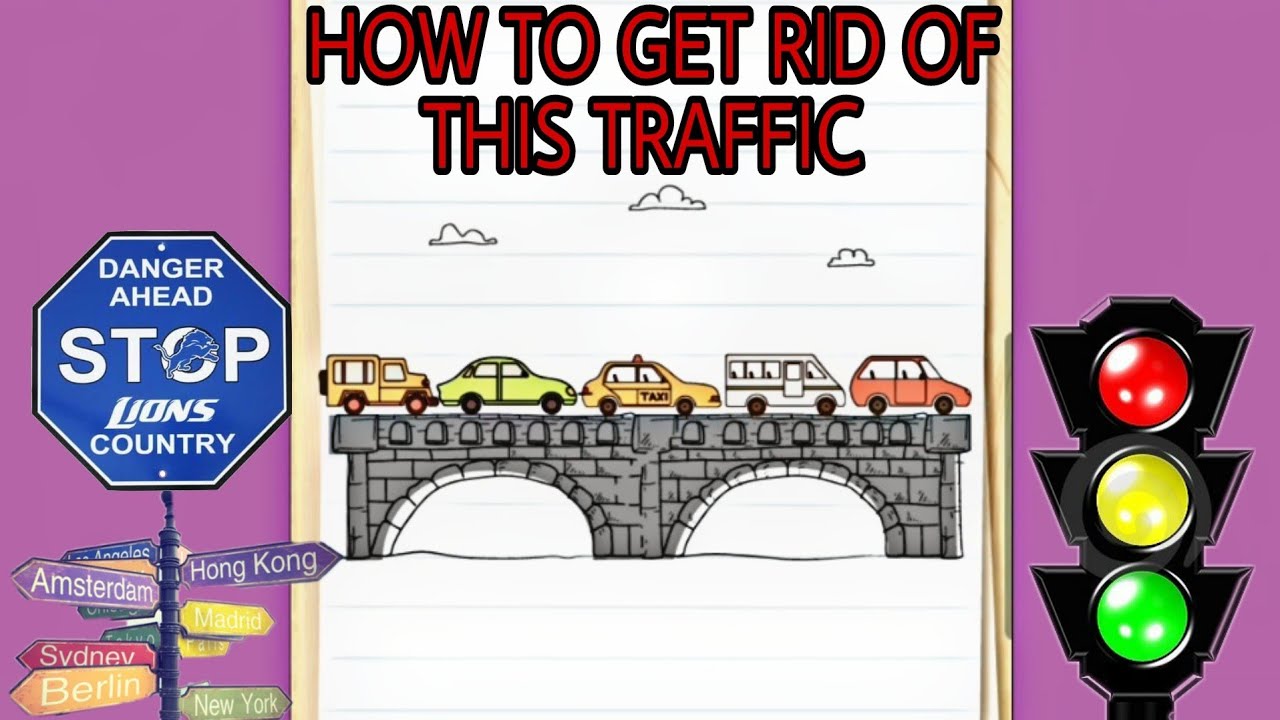 'Video thumbnail for Giải đố thử thách trí tuệ bản tiếng anh #26 | Làm thế nào để thoát khỏi tình huống giao thông này'
