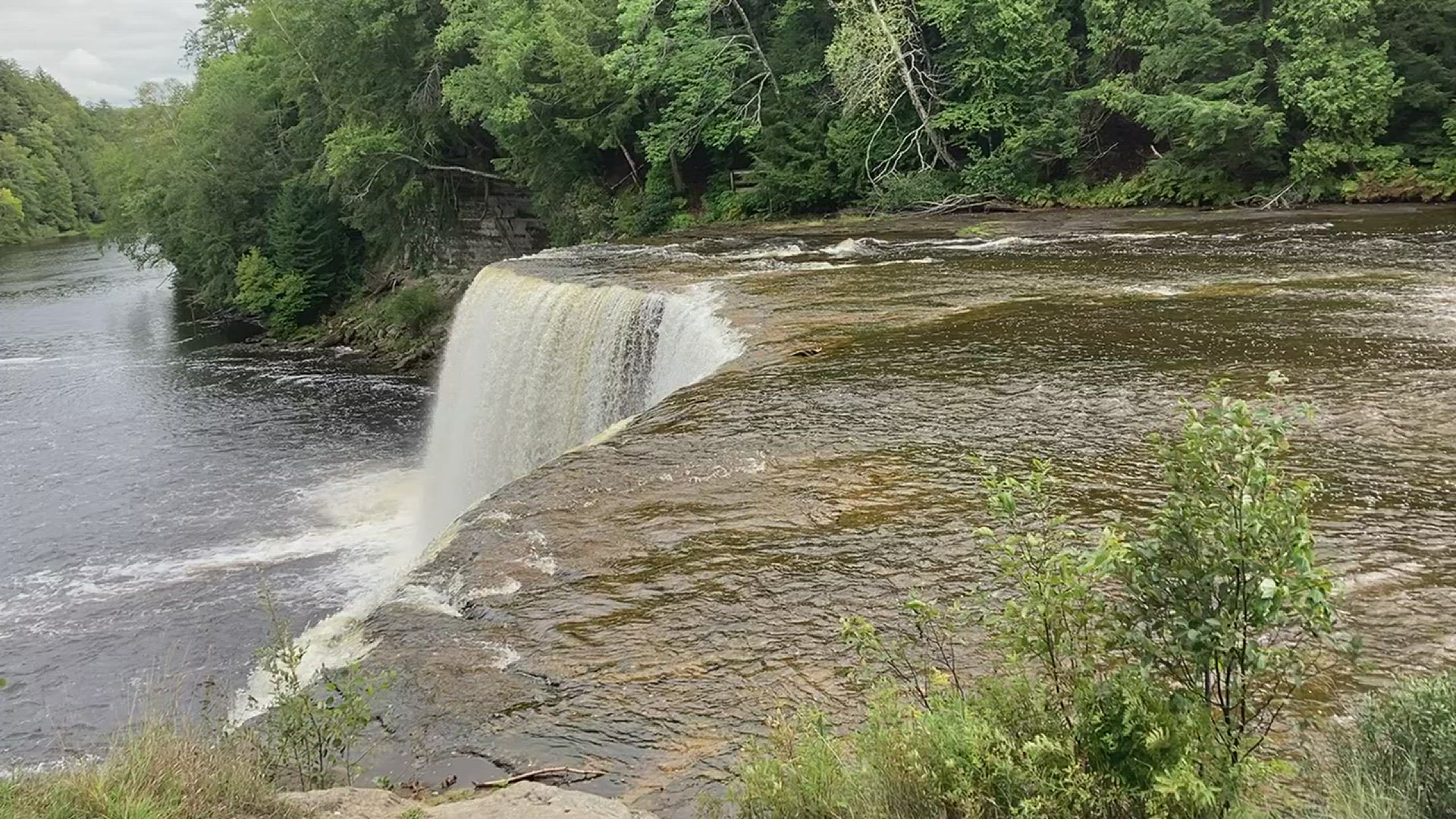 'Video thumbnail for Tahquamenon Falls'