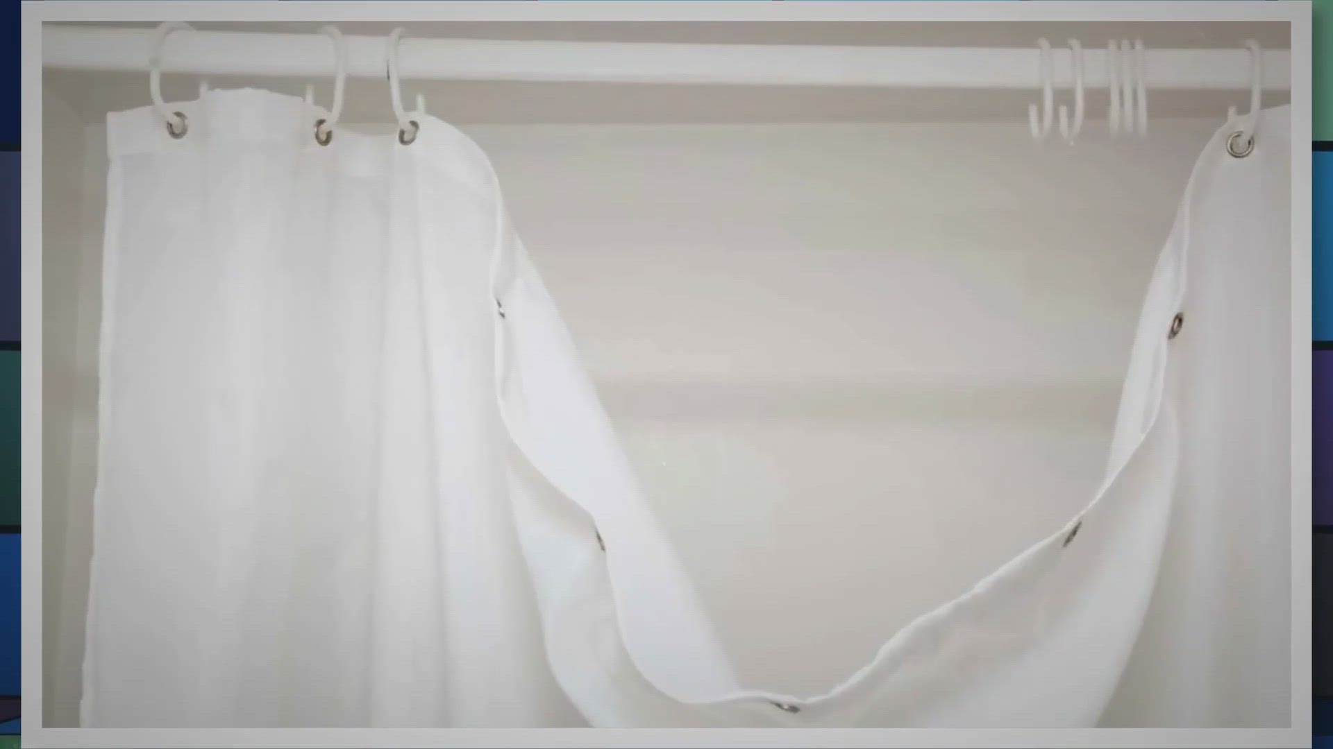 Video thumbnail for How to Keep My Shower Curtain From Falling Down (Do This)