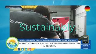Video thumbnail for [German] eCargo hydrogen fuel cell bikes to begin real-world test in Aberdeen