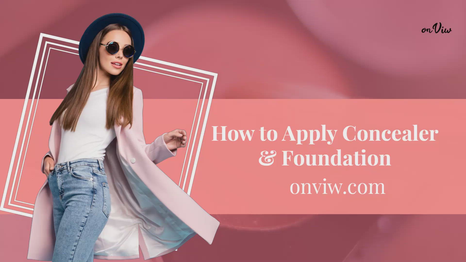 Video thumbnail for How to apply concealer and foundation