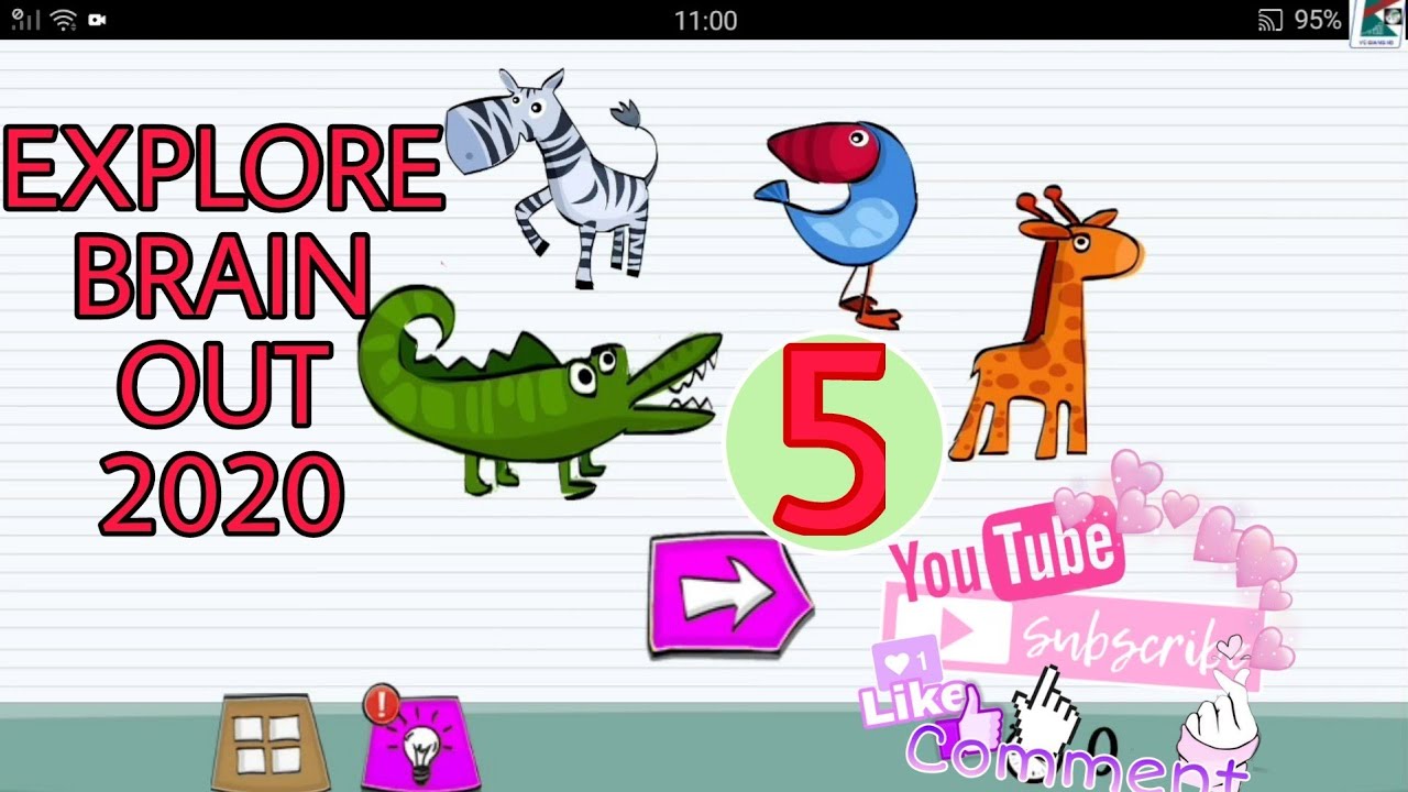 'Video thumbnail for Khám phá những thử thách Brain out từ câu đố 43- 50 | Vũ Giang Channel'
