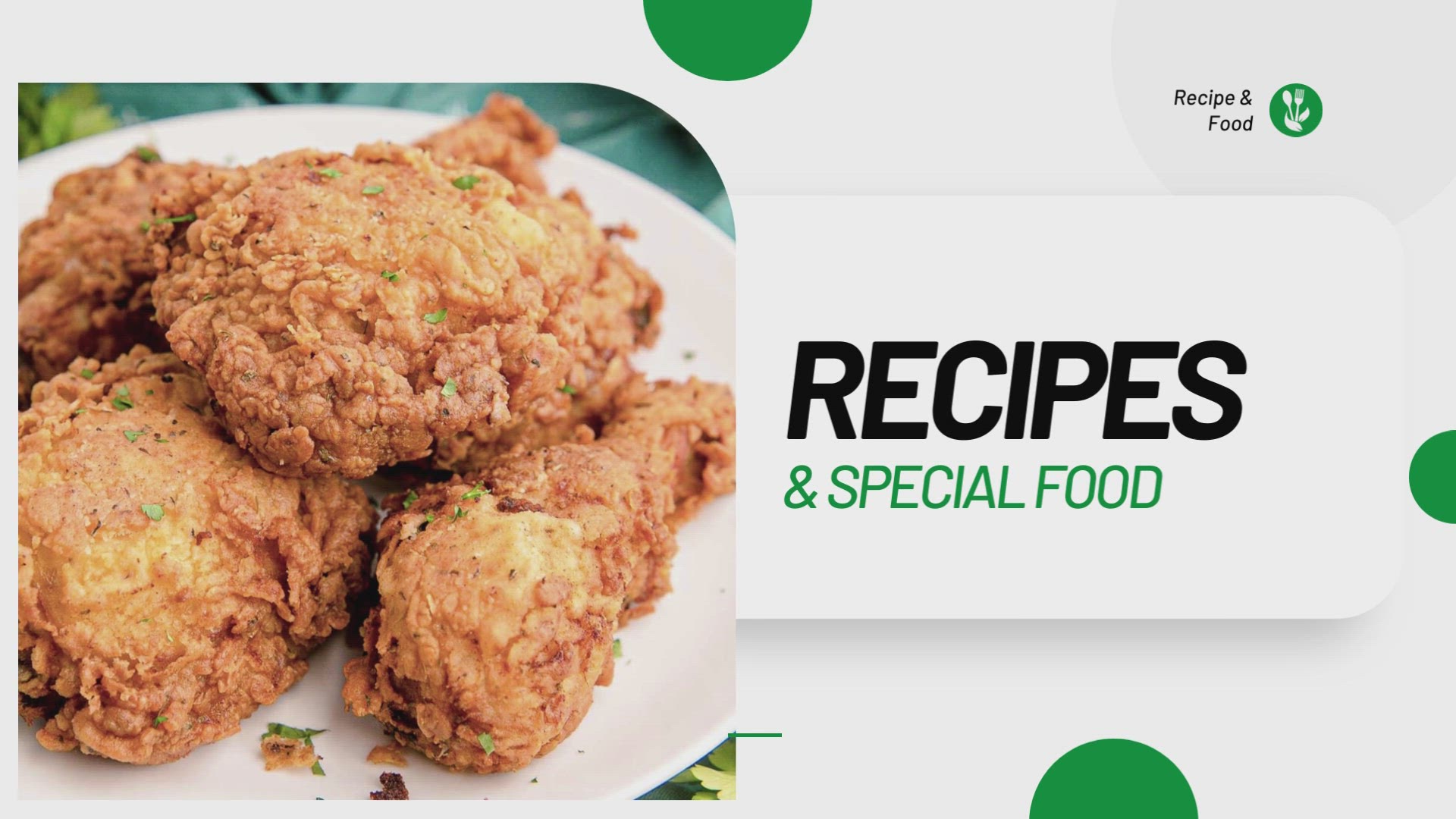 'Video thumbnail for Easy Fried Chicken Recipes'
