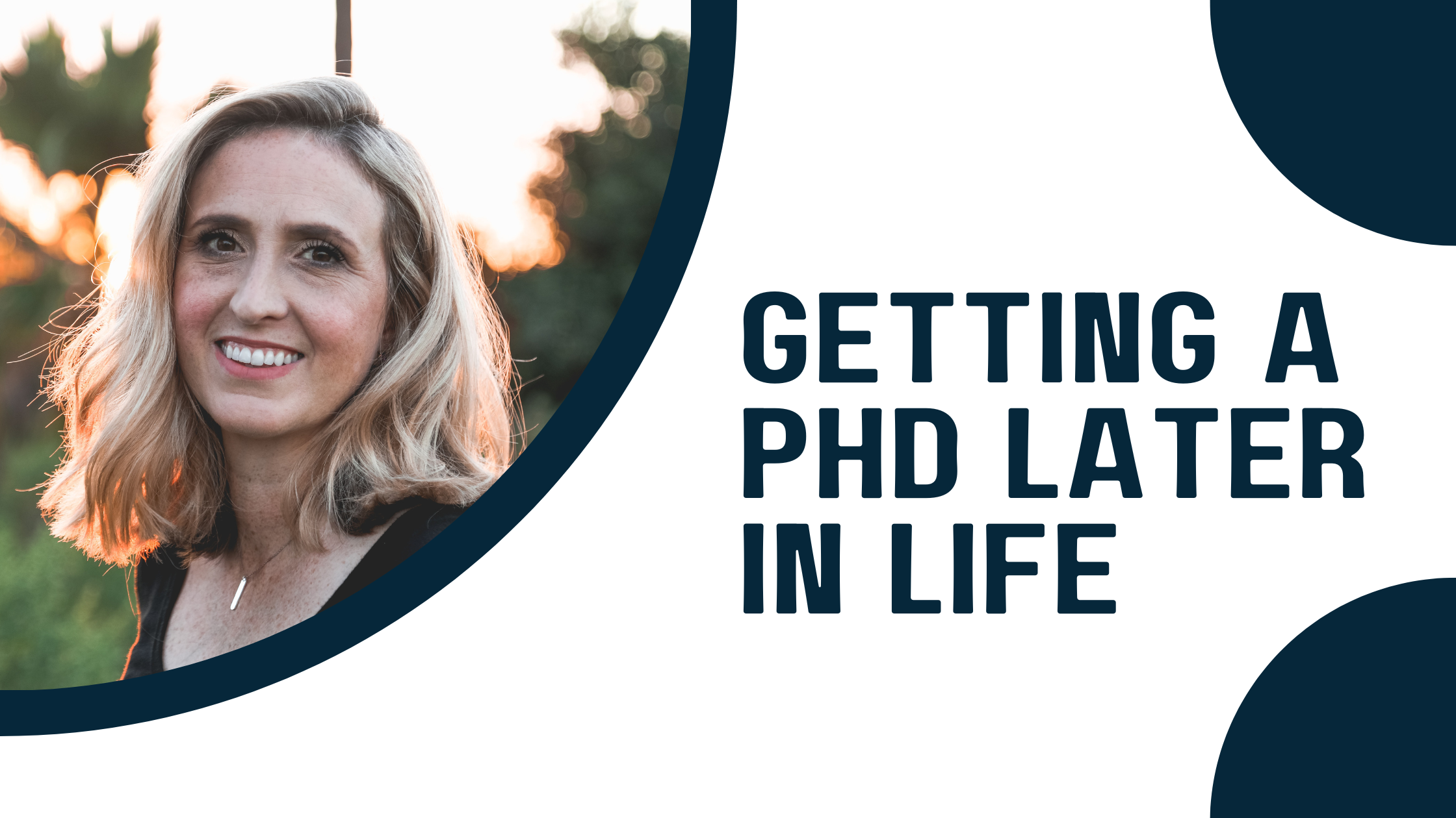 'Video thumbnail for 10 amazing benefits of getting a PhD later in life'