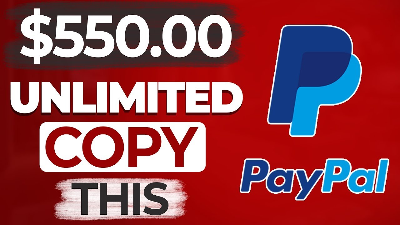 'Video thumbnail for How To Make $550 Over & Over In PayPal Money | Make Money Online 2022'