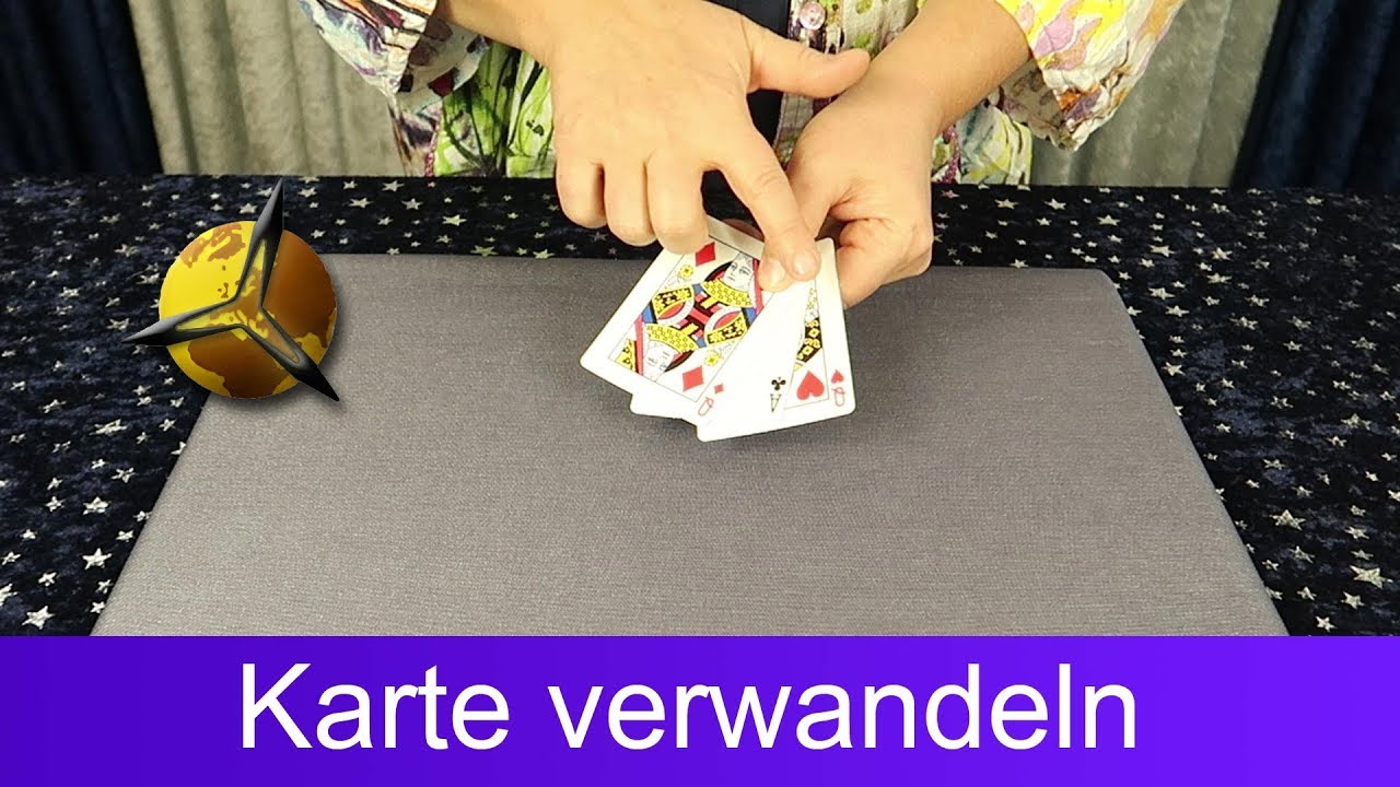 'Video thumbnail for Kartentrick: Karte verwandeln'