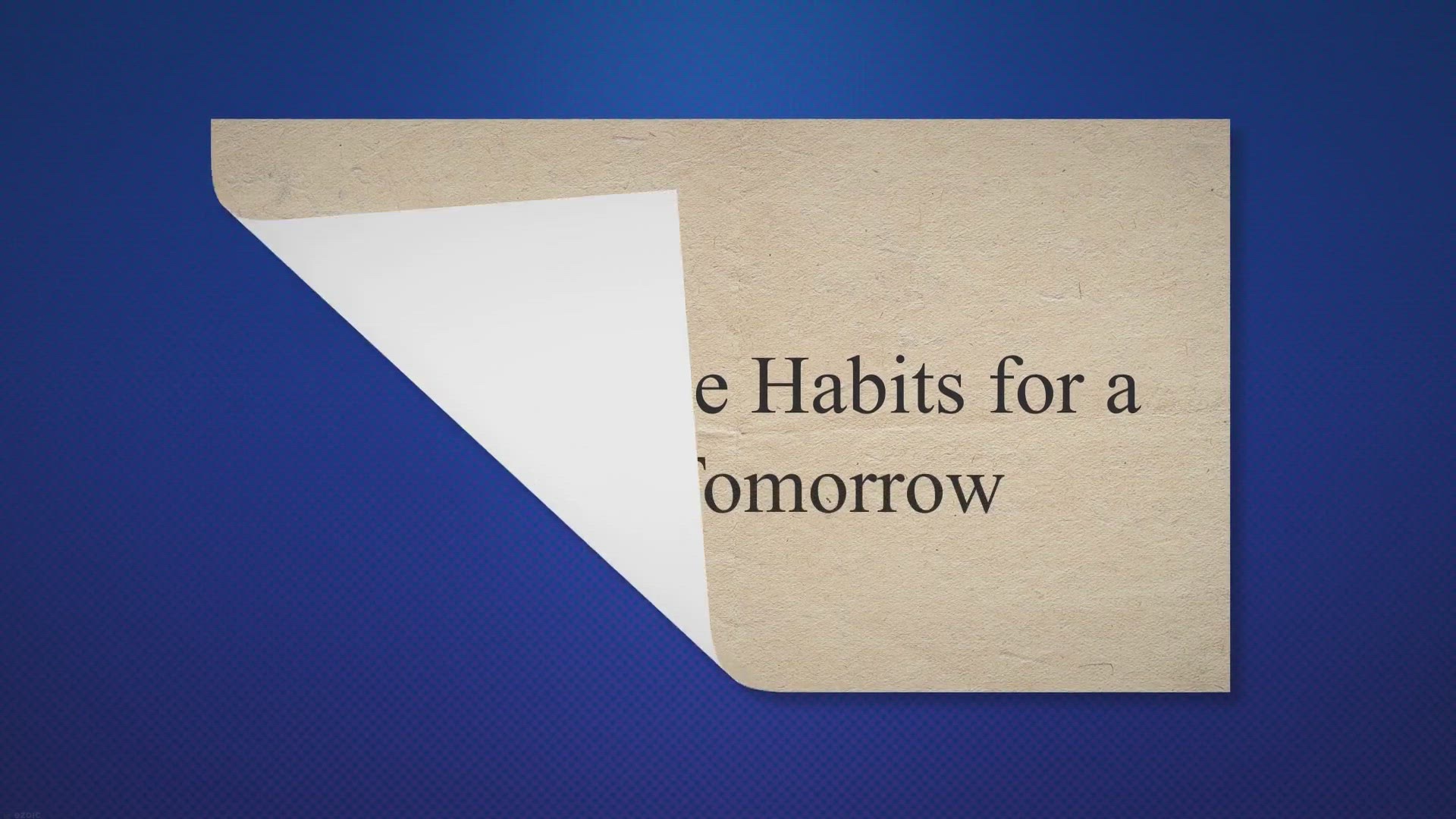 'Video thumbnail for The Bedtime Habits for a Better Tomorrow'