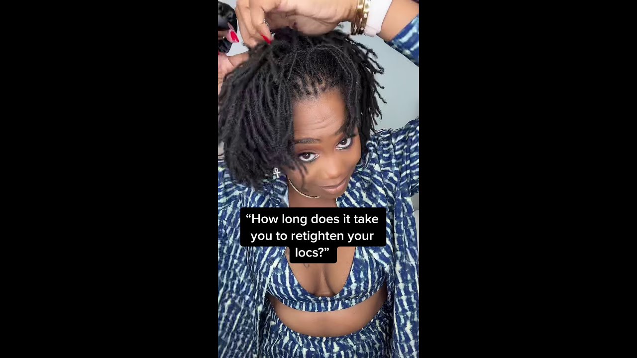 'Video thumbnail for How long does it take to retighten your dreadlocks? #dreadlocks #inspiration  #humor'