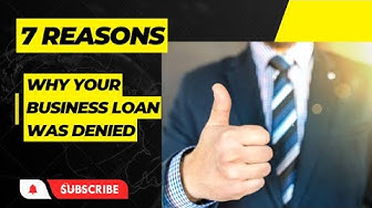 'Video thumbnail for 7 Reasons Why Your Business Loan Was Denied 💸 #businessloan'