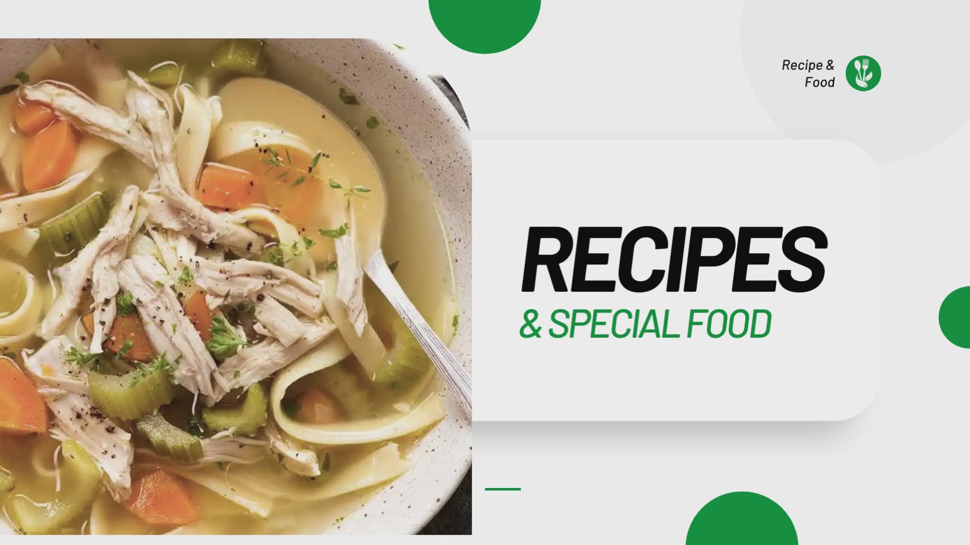 'Video thumbnail for Healthy Chicken Noodle Soup Recipes'