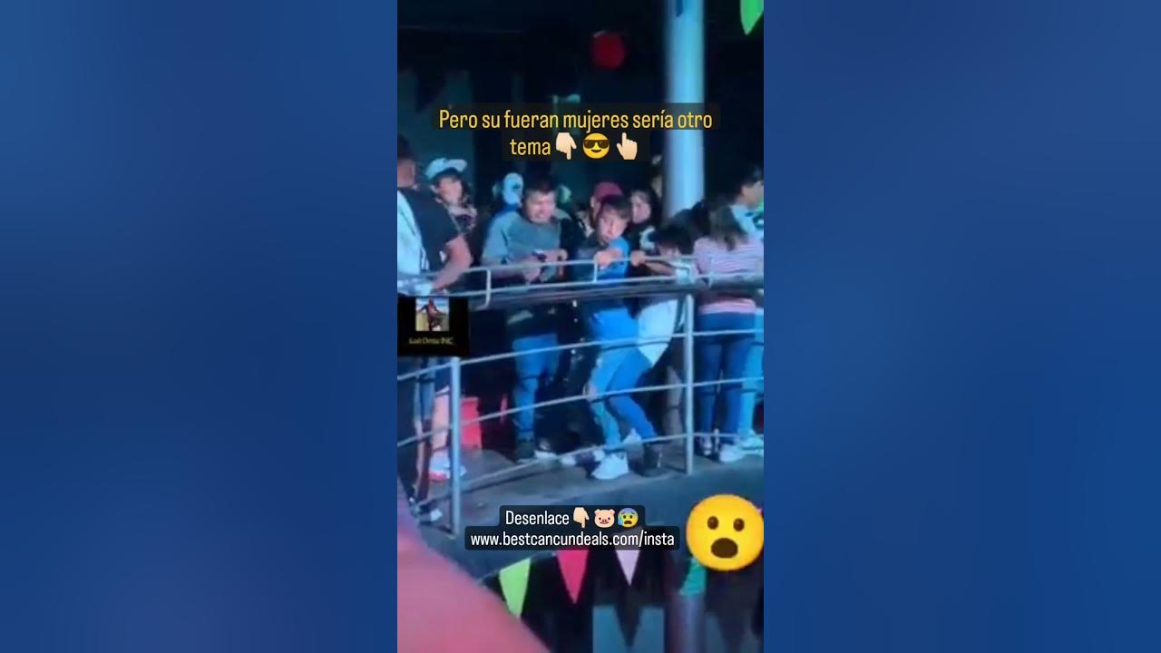 'Video thumbnail for 📢 😰 Pero si fuera mujeres sería otro tema.Desenlace 👇🏻🐷😎😱😱😱😰🇲🇽👙🌴🌊 #Cancun #bestcancundeals.com'