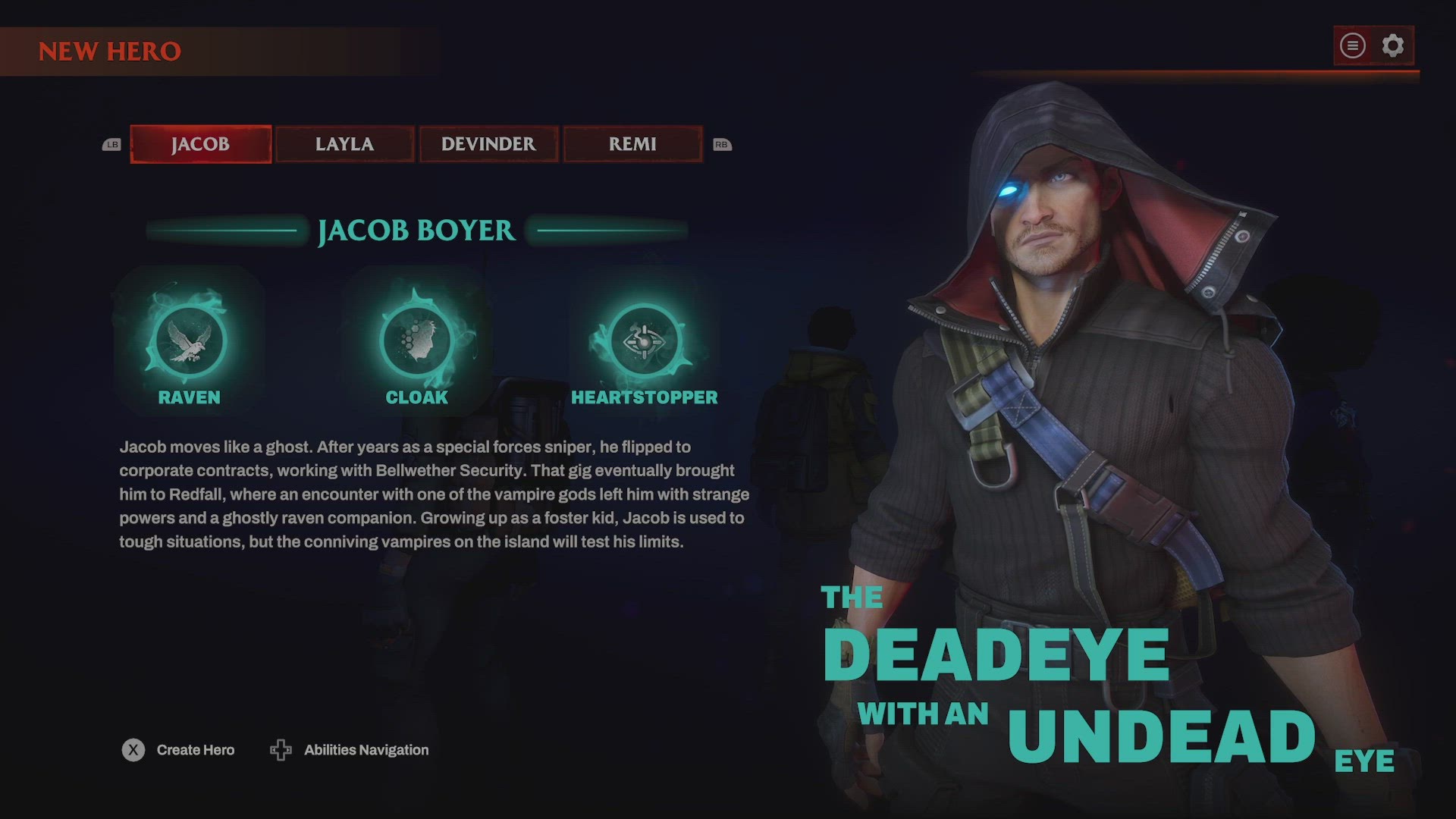 'Video thumbnail for Redfall Character Selection and Classes'