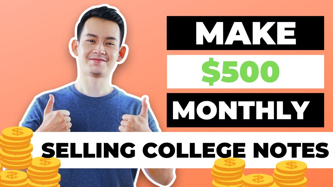 Video thumbnail for 7 Best Websites To Sell College Notes Online for Cash | Students Side Hustle ideas
