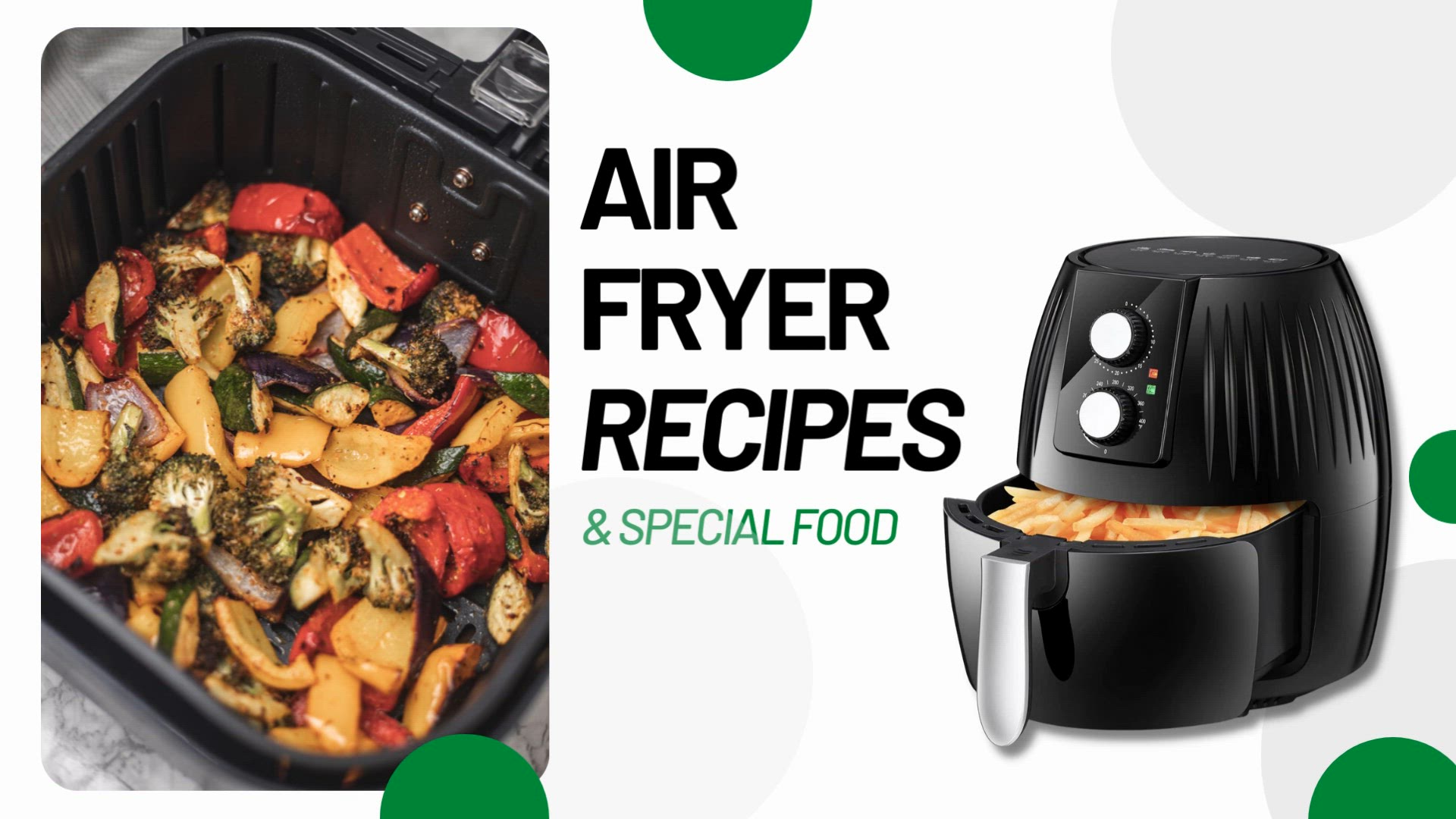 'Video thumbnail for Air Fryer Recipe - Mediterranean Vegetables '
