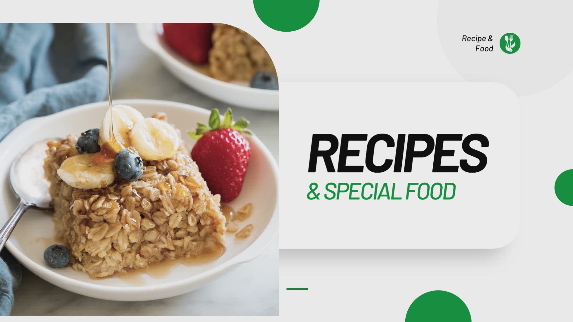 'Video thumbnail for Baked Oatmeal Recipes'