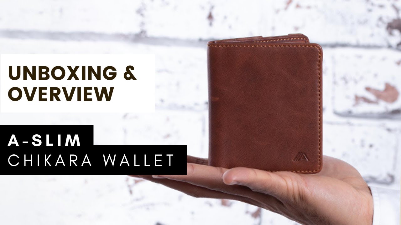 Video thumbnail for A-Slim Chikara Wallet Review [Unboxing & Overview]