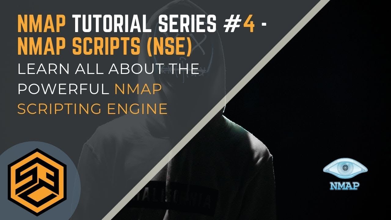 'Video thumbnail for Nmap Tutorial Series 4 - Nmap Scripts (NSE)'