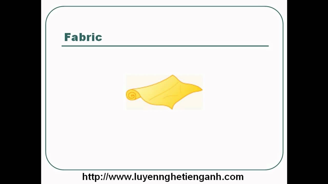 'Video thumbnail for Learn English Vocabulary Through Pictures - Topic - Clothing Lesson 02'