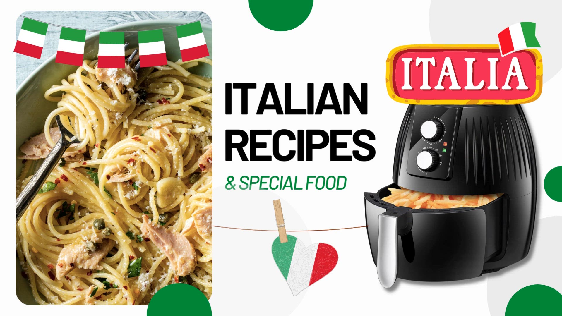 'Video thumbnail for Italian Recipes - Spaghetti with Tuna and Capers'