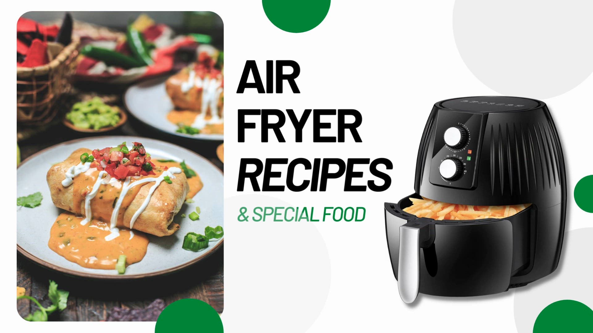 'Video thumbnail for Summer Air Fryer Recipes - Chimichangas'