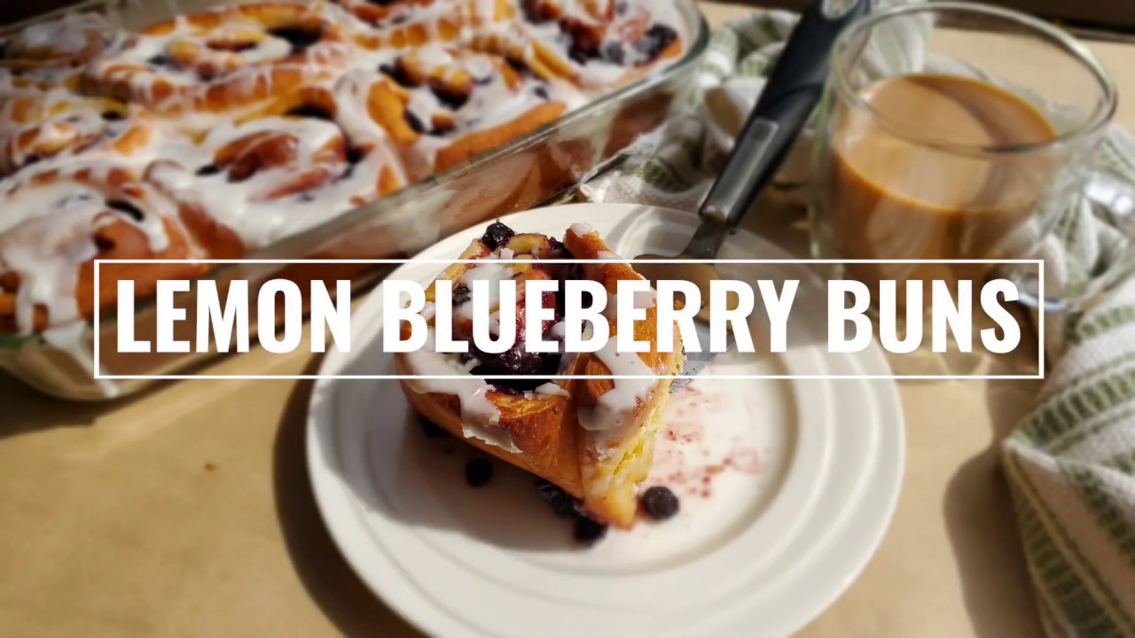 Video thumbnail for Lemon Blueberry Buns
