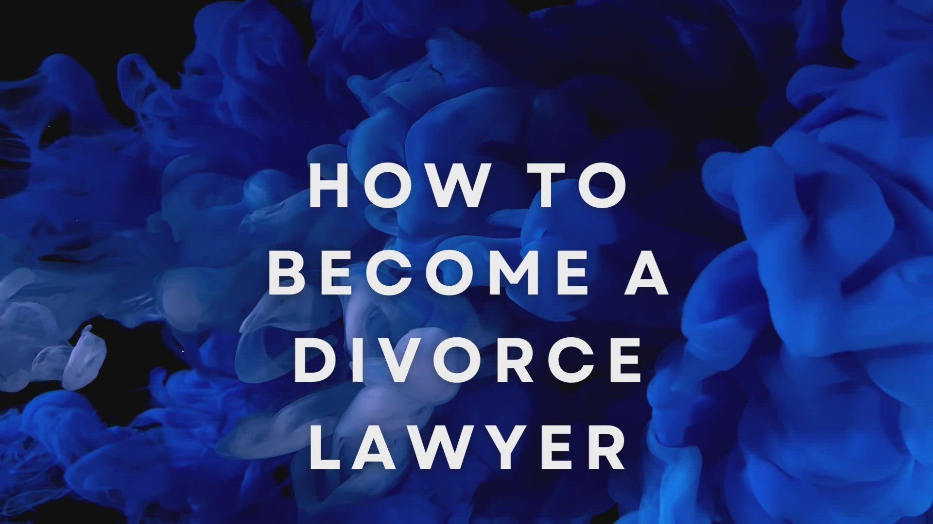 Video thumbnail for How to become a divorce lawyer video