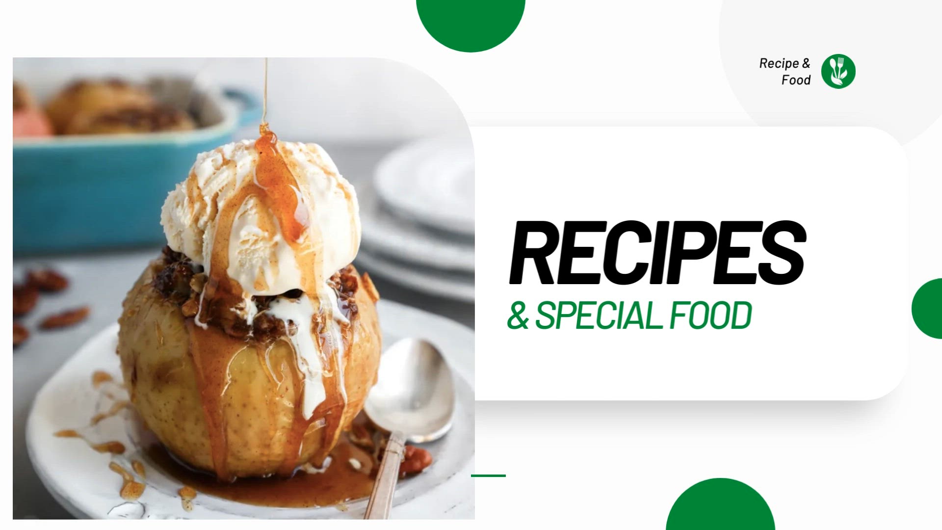 'Video thumbnail for Healthy Baked apple with cinnamon and honey Recipe'