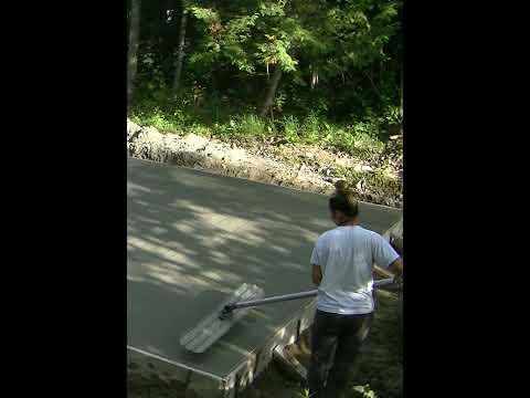 'Video thumbnail for Satisfying bull floating concrete #shorts'